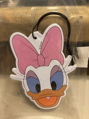Disney Daisy Duck Face Air Freshener - Pink Bow, Blue Eyes